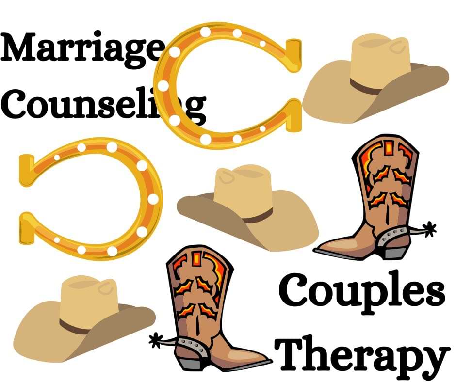 Illustration defining marriage counseling and couples therapy in Fort Worth